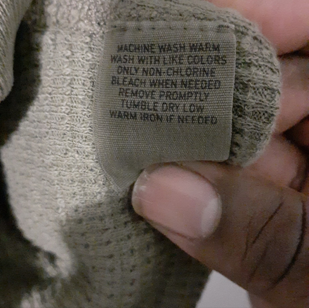 Polo Ralph Lauren Mens XL Olive  Sportsman Knit Lined Pullover Sweater Crew Neck - Picture 8 of 10